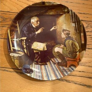 Norman Rockwell Decorative Plate